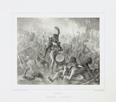 Il Tamburo che Sveglia i Soldati Morti, 1842 da Denis Auguste Marie Raffet